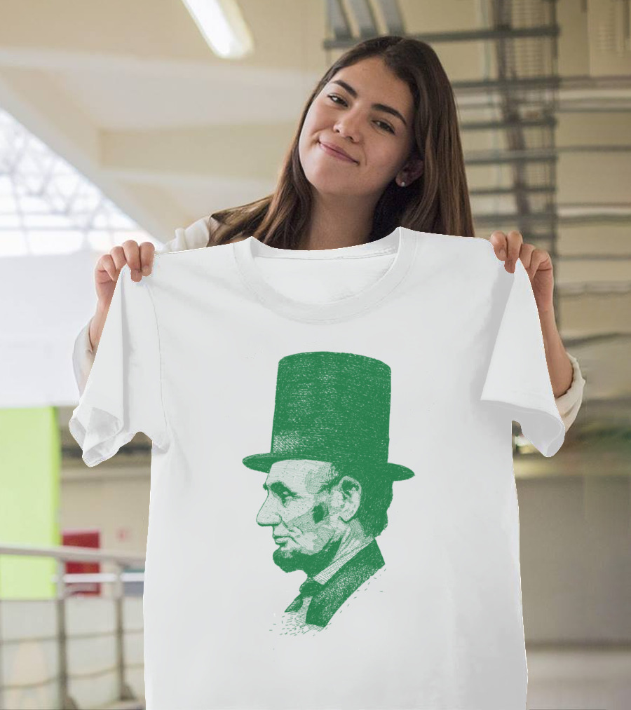 Abraham Lincoln Green T-Shirt