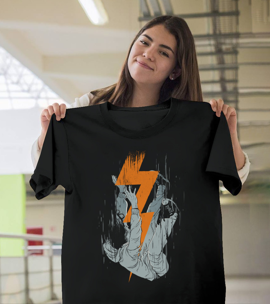 Fall Effect Lightning Descent T-Shirt