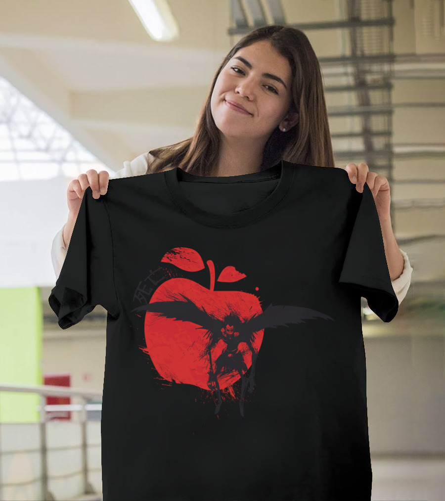 Death Note Ryuk Red Apple T-Shirt