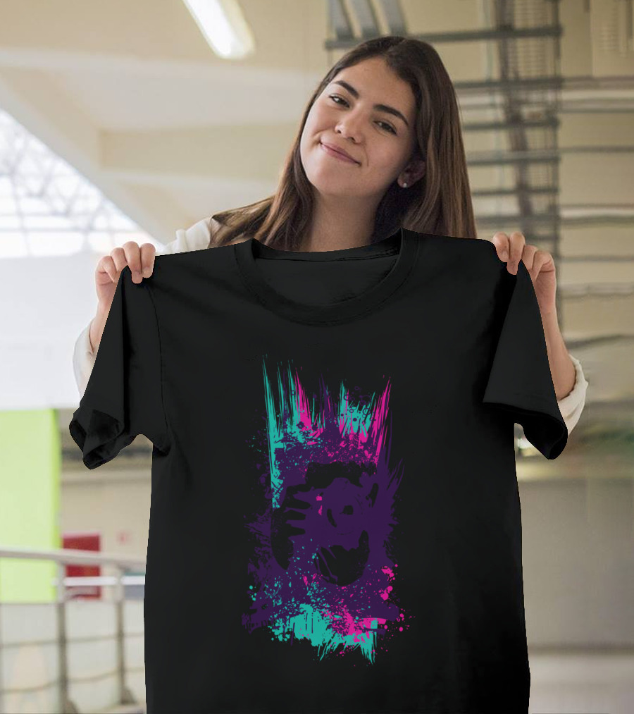 Capture The Moment Color Splash Photography T-Shirt