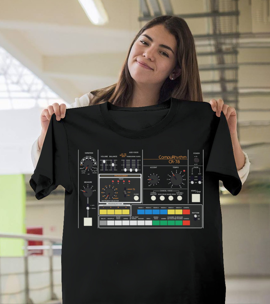 CompoRhythm CR-78 Beatbox Vintage Rhythm Machine T-Shirt