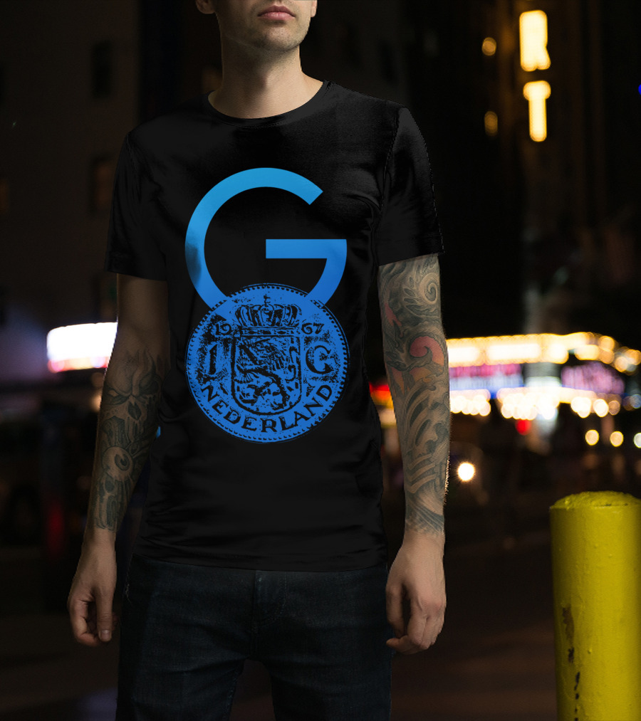 Crypto Gulden Symbol Nederland 1967 One Guilder Coin T-Shirt