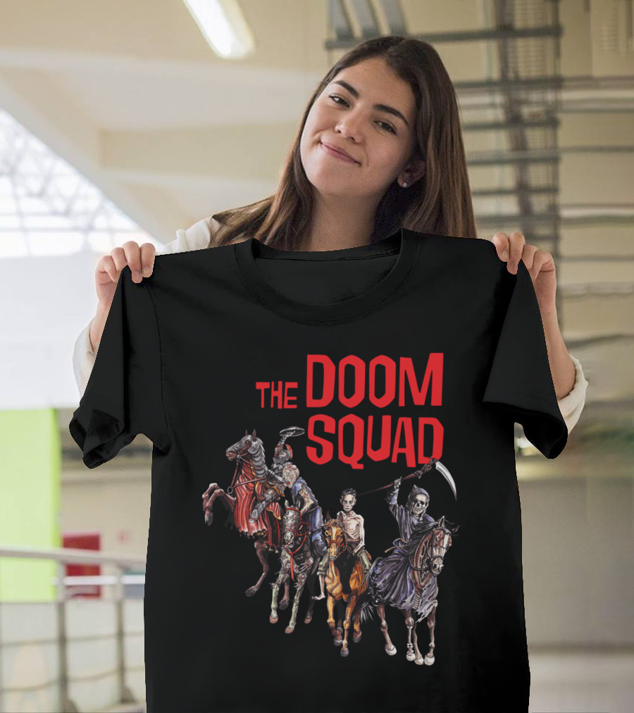 The Doom Squad Four Horsemen Apocalyptic Riders T-Shirt