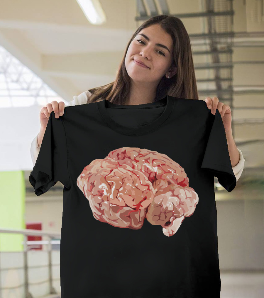 Brain Realistic Anatomical T-Shirt