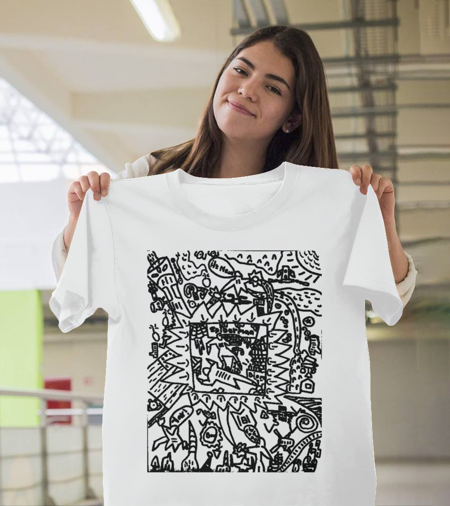 PsyKIDelic Spider Cityscape Adventure T-Shirt