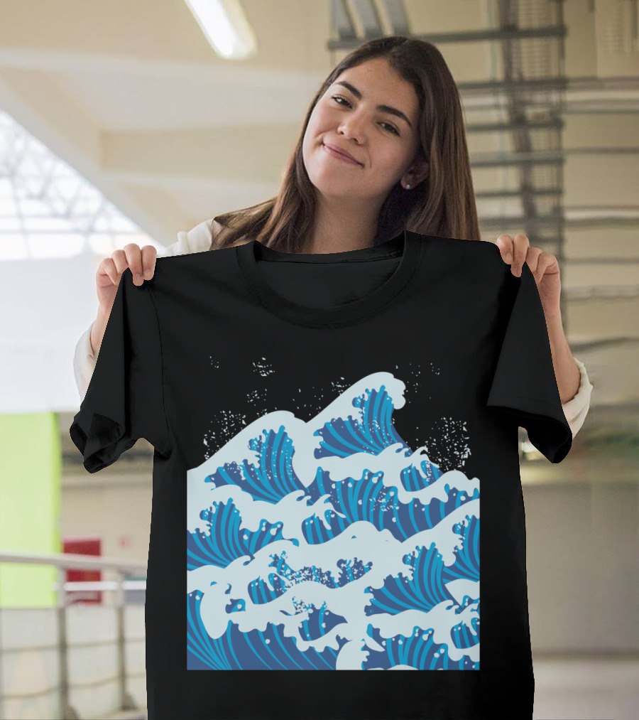Breaking The Tsunami Wave T-Shirt