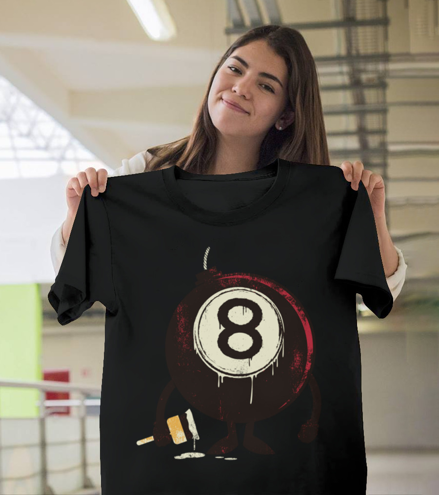 Lucky 8th Melting Paintball Bomb T-Shirt