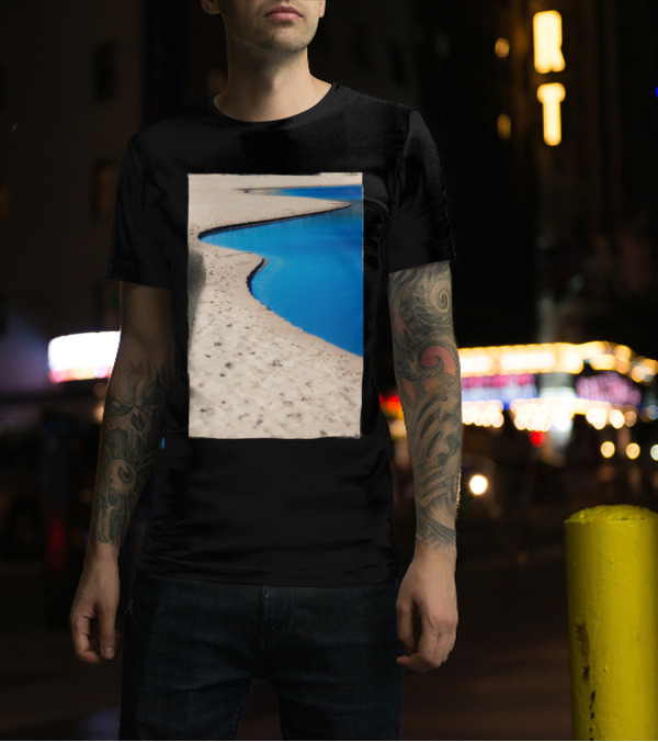 Bend Curved Beach Waterline T-Shirt