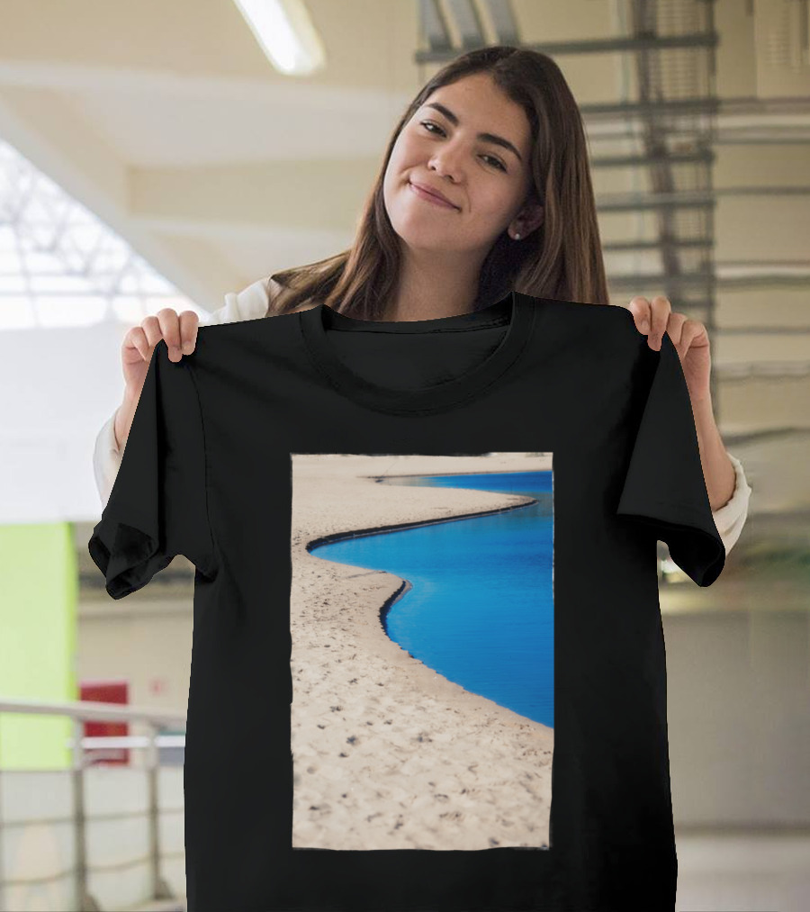 Bend Curved Beach Waterline T-Shirt