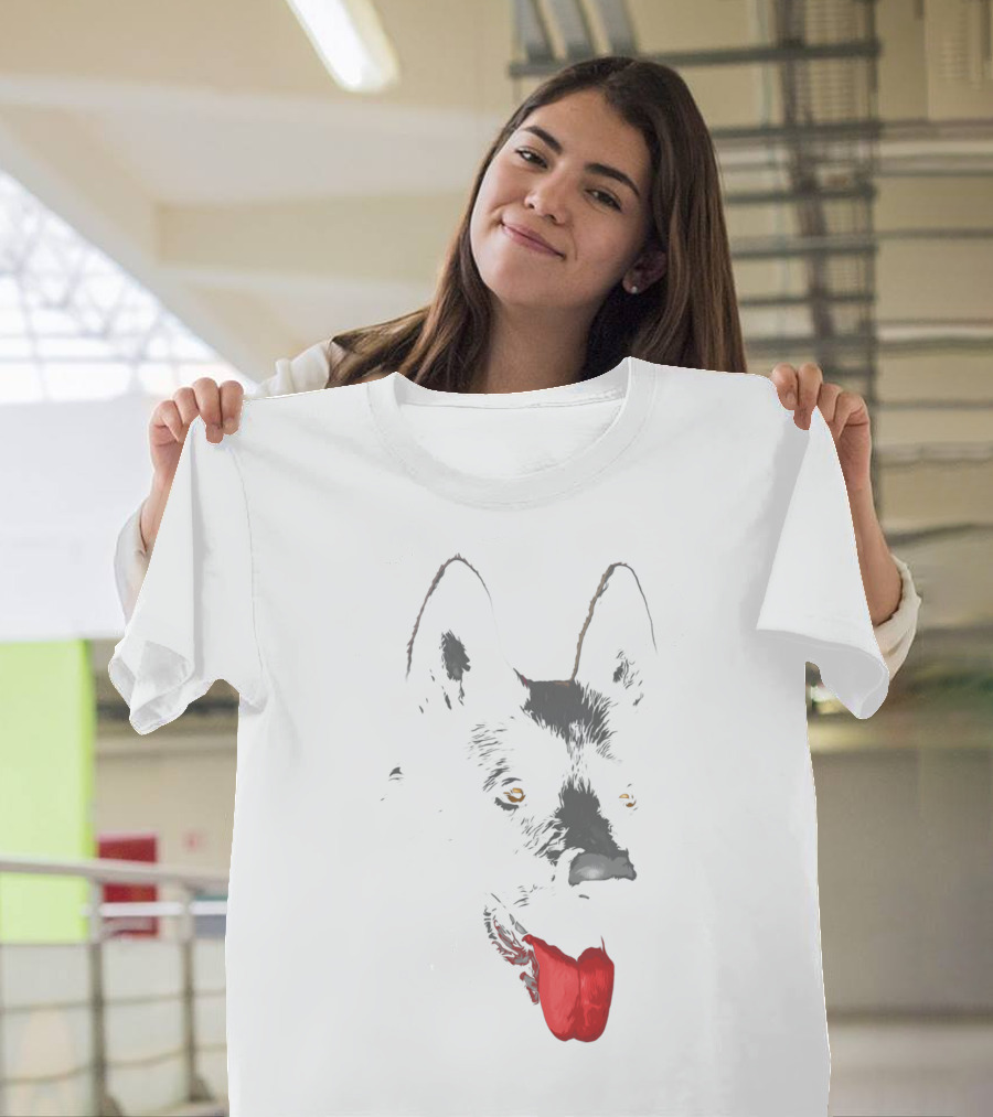 German Shepherd Face T-Shirt
