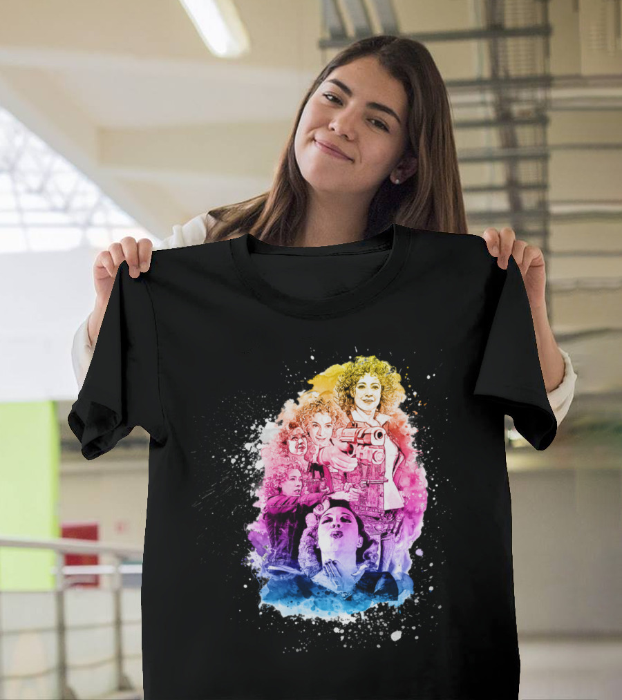 River Song Vibrant Watercolor Montage Doctor Who T-Shirt