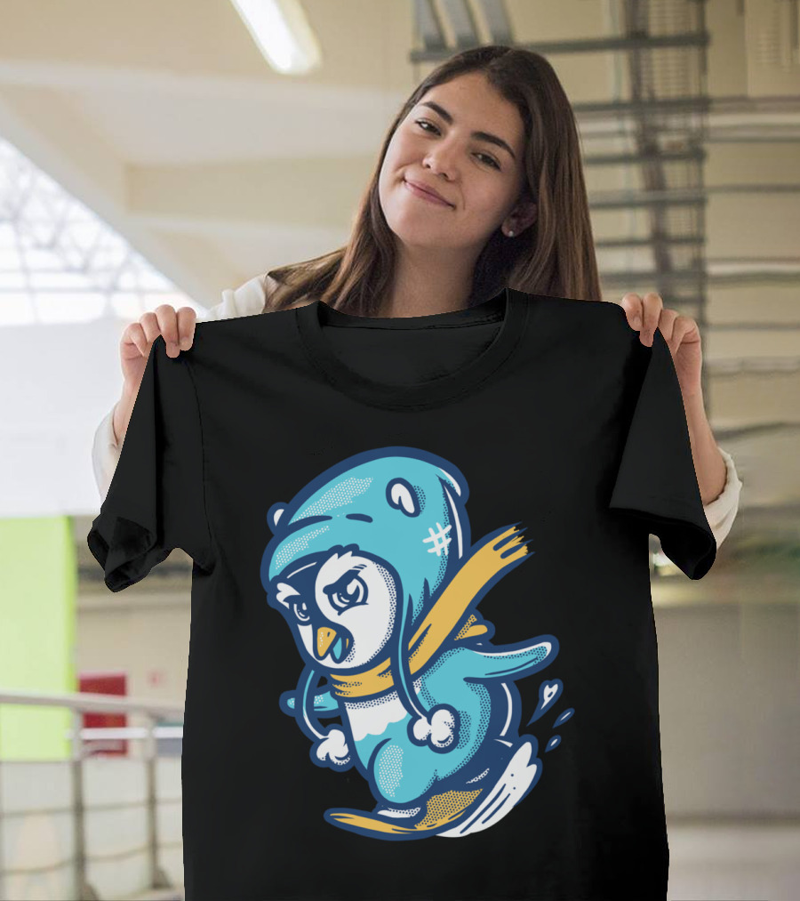 Penguin Ski Hoodie Adventure T-Shirt