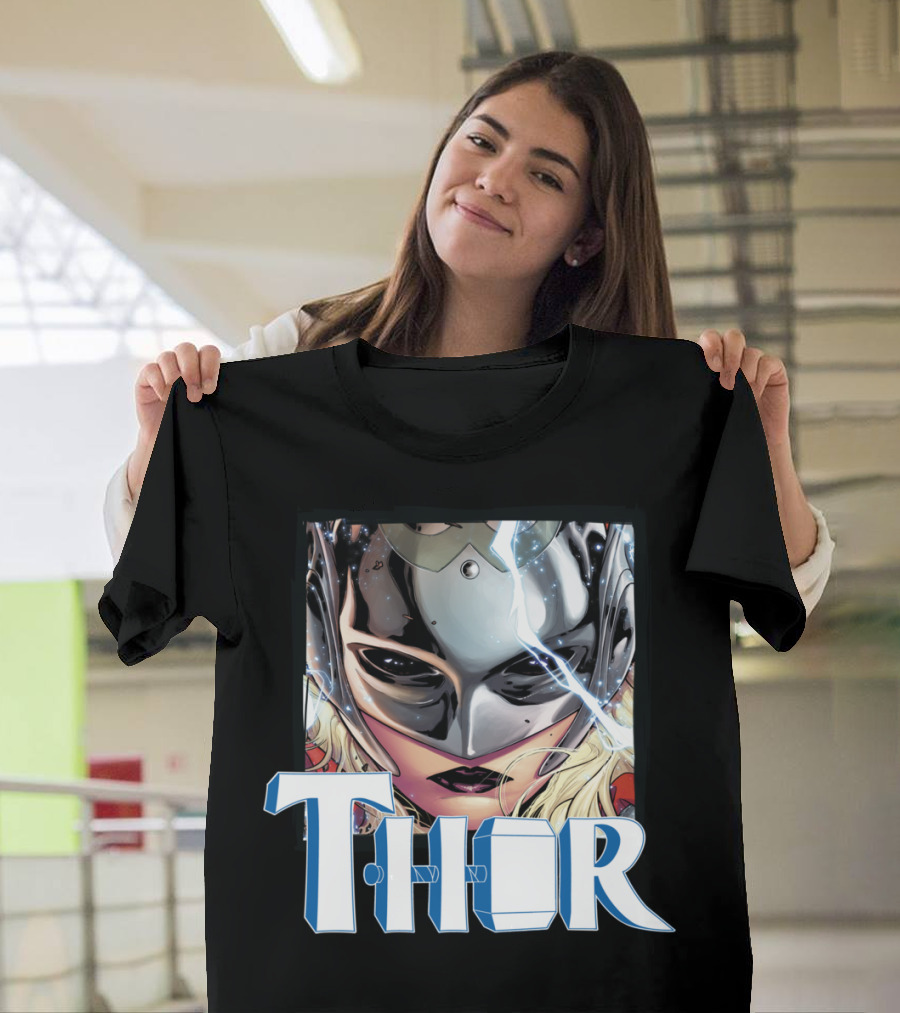 Jane Foster Thor Stare Comic Cover T-Shirt