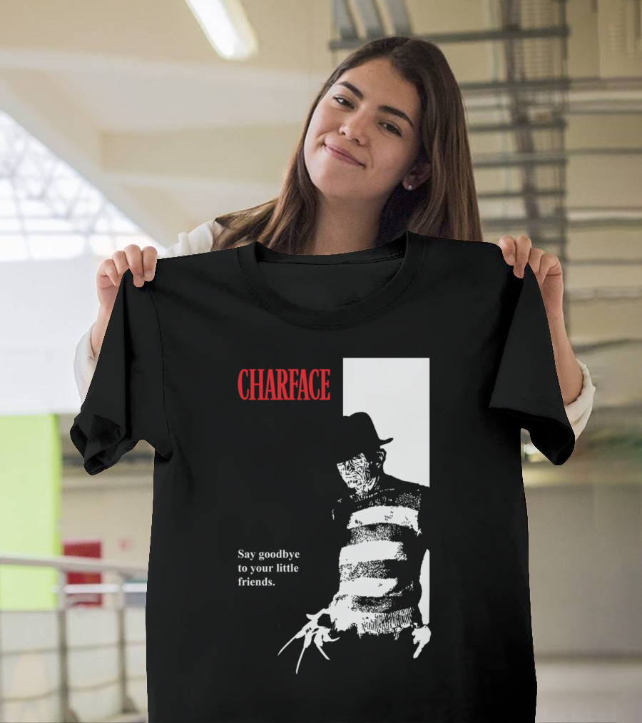 Charface Say Goodbye to Your Little Friends T-Shirt