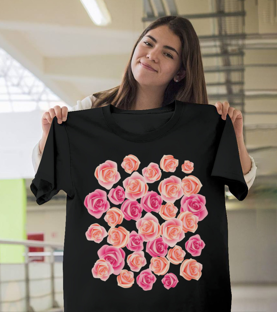 Rose Garden Floral Arrangement T-Shirt