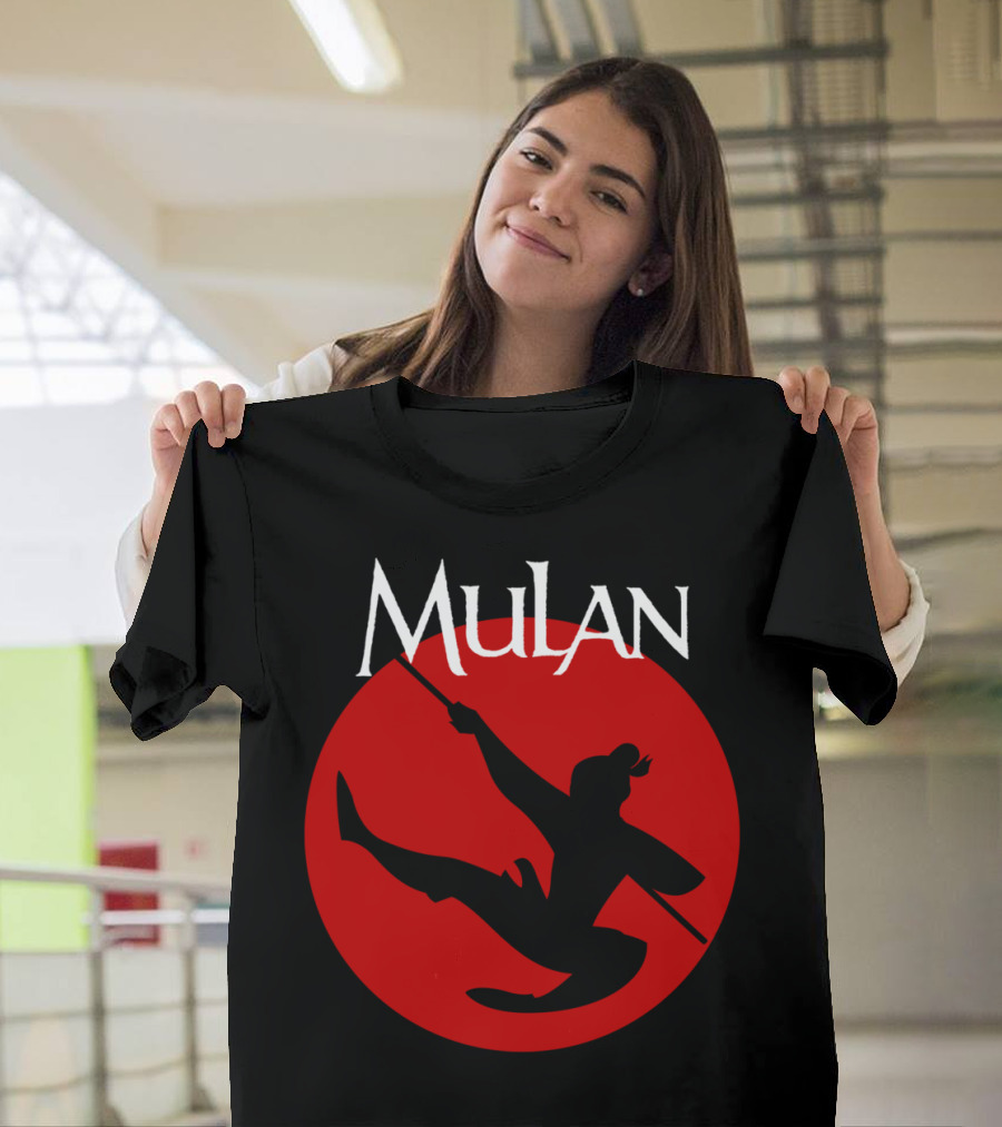 Mulan Red Circle Warrior T-Shirt