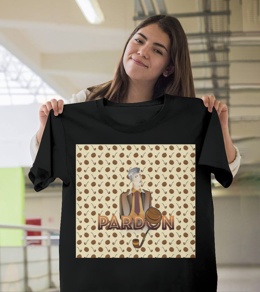Pardon Vintage Pipe T-Shirt