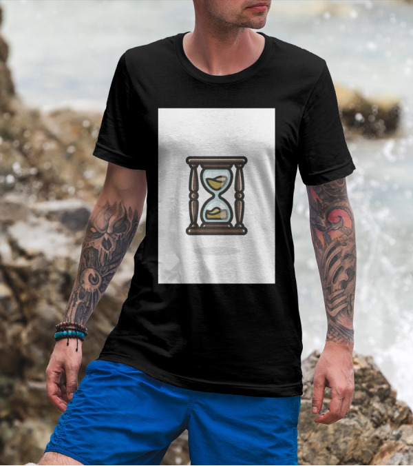 Hourglass By Raff Timeless Sand Timer T-Shirt