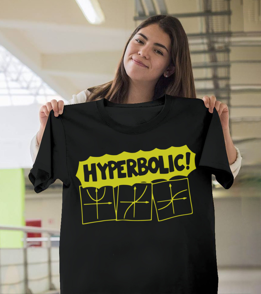 HYPERBOLIC Graphs Arrows T-Shirt
