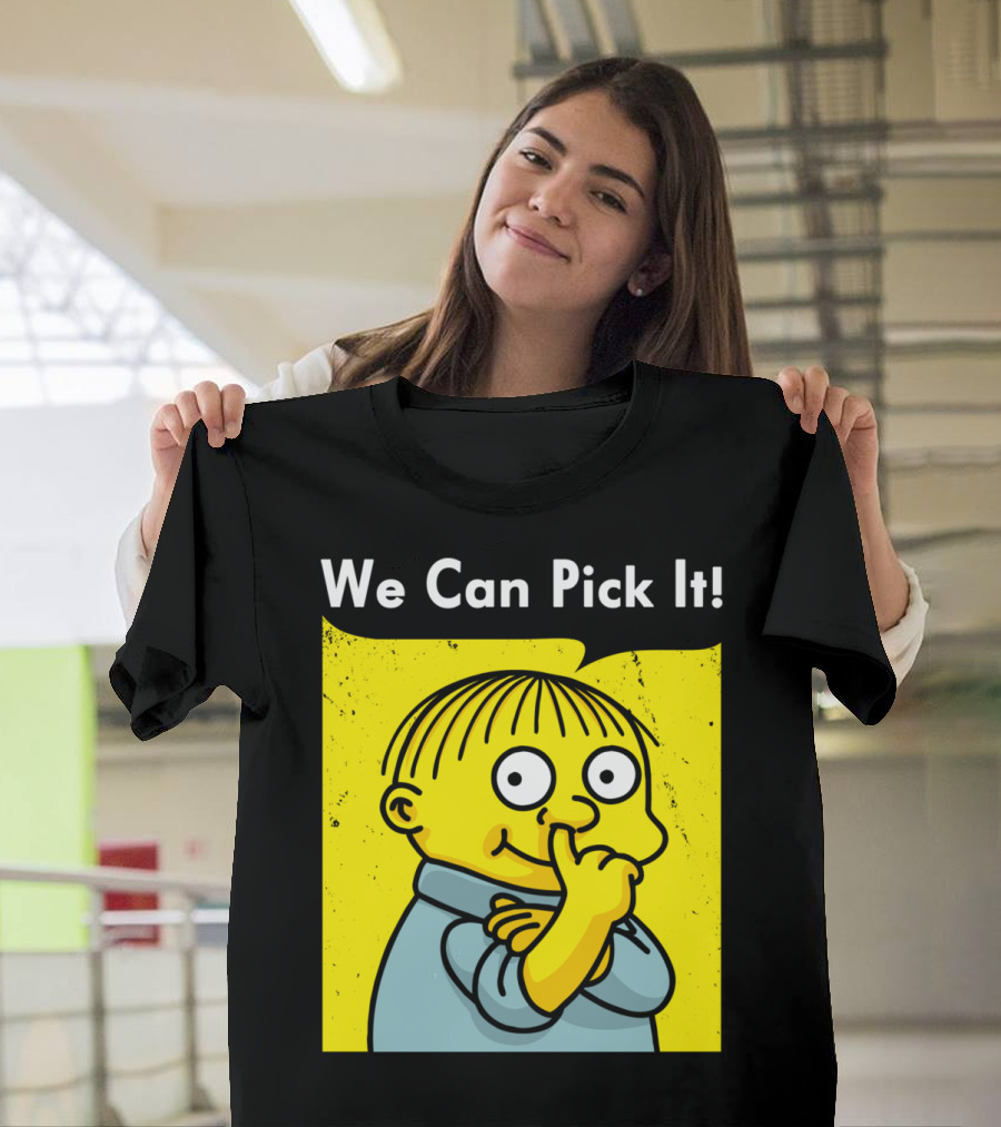 We Can Pick It Ralph Yellow Character Speech Bubble T-Shirt