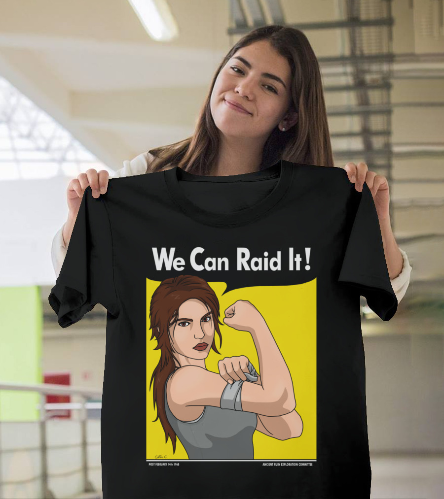 We Can Raid It Ancient Ruin Exploration Committee Poster February 14th 1998 T-Shirt