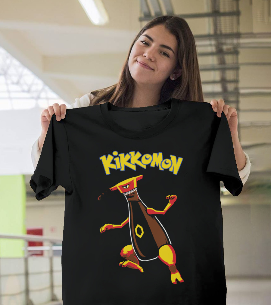 Kikkomon Soy Sauce Bottle Character T-Shirt