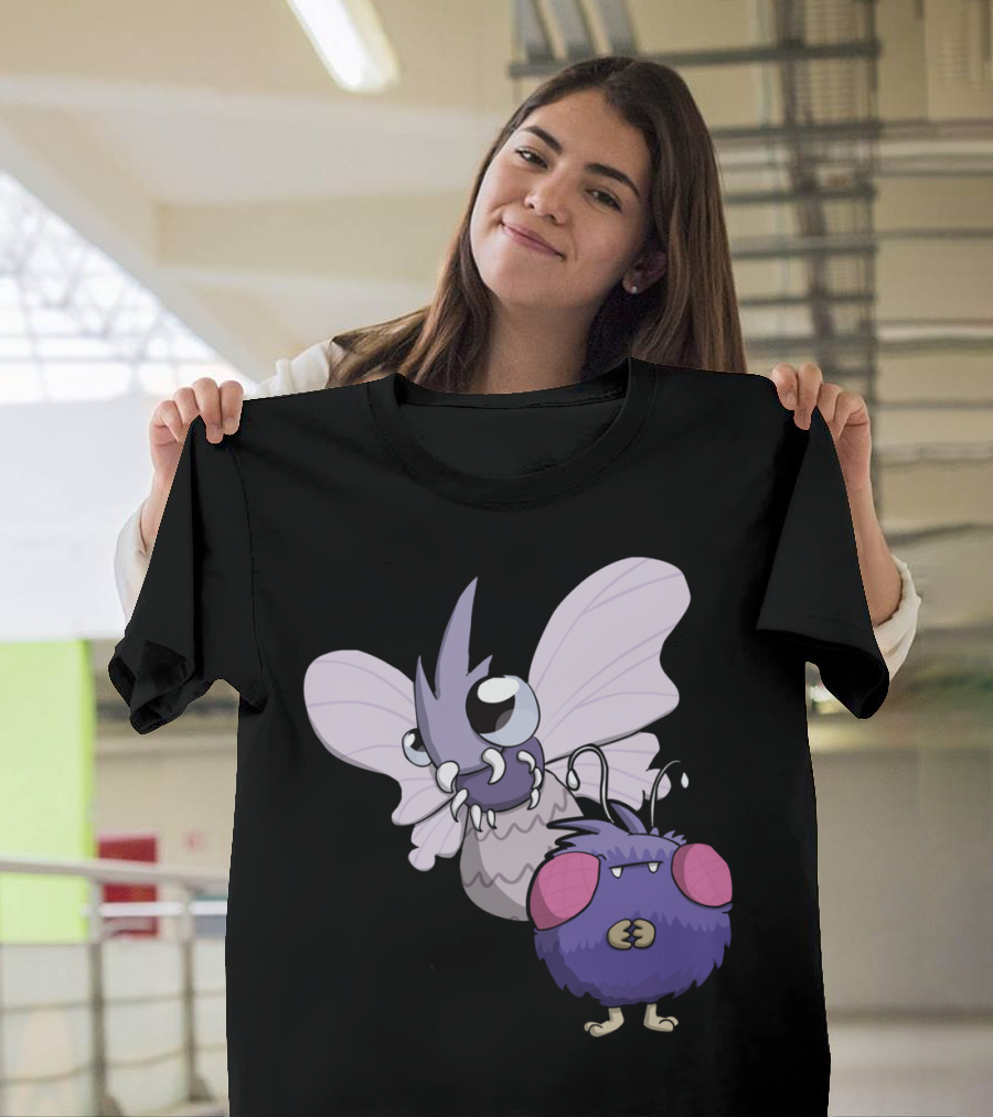 Little Fluff Balls Venonat and Venomoth T-Shirt