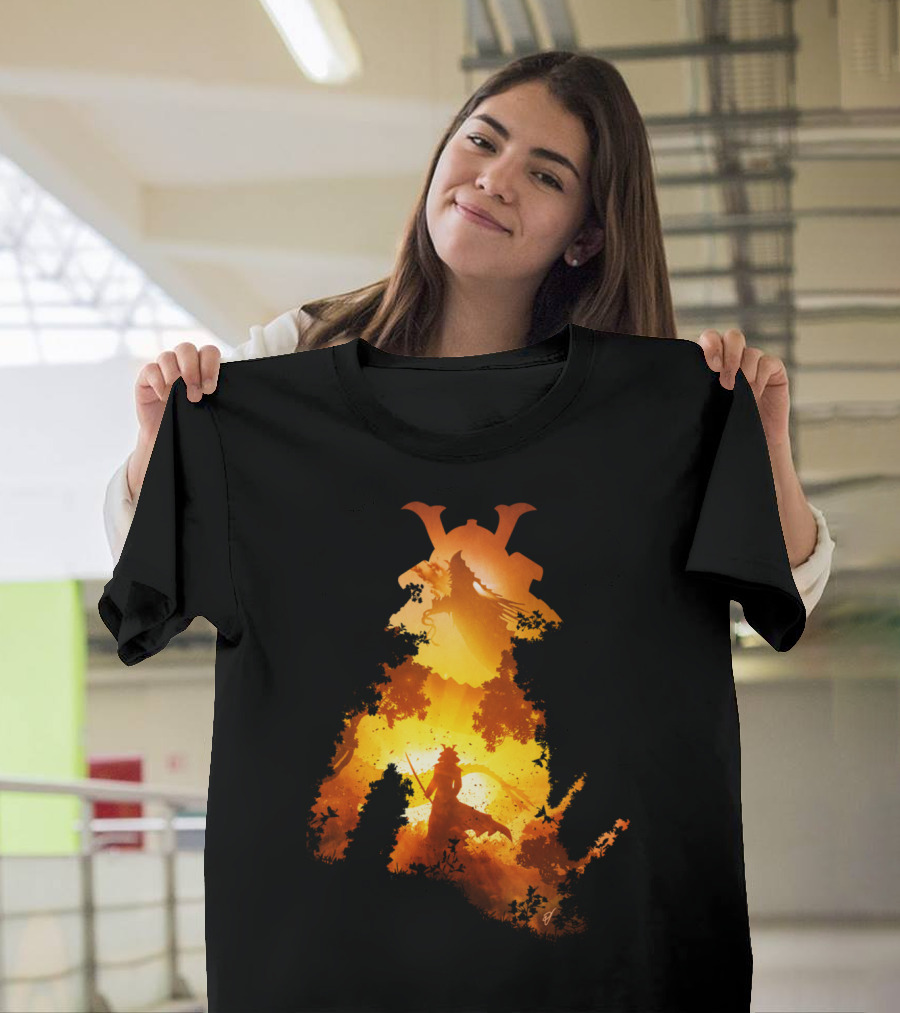 Final Duel Shadow Warrior Showdown T-Shirt
