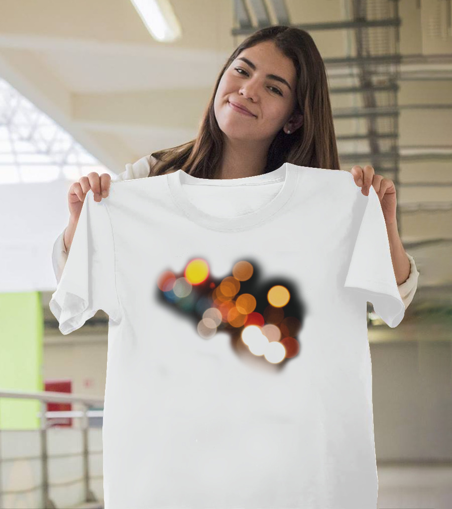 Orbs of Light Abstract Bokeh Photography T-Shirt