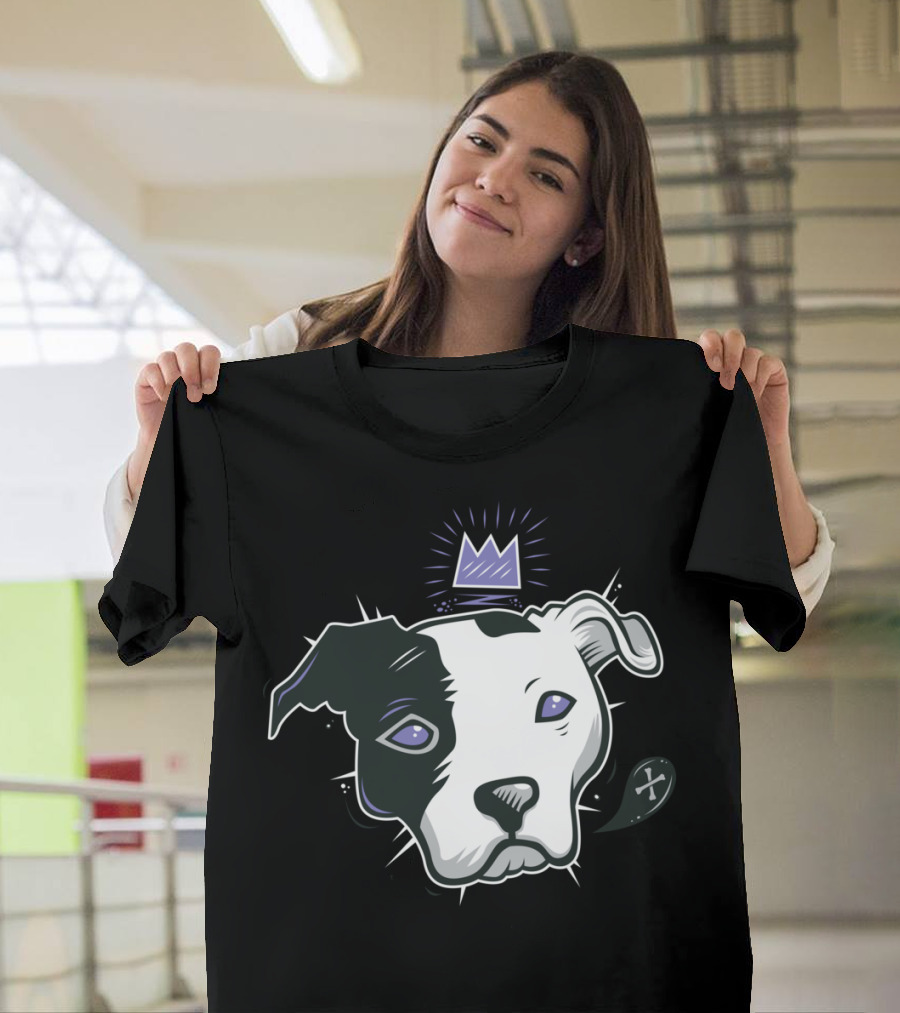 King Of The Pit Crown Dog T-Shirt