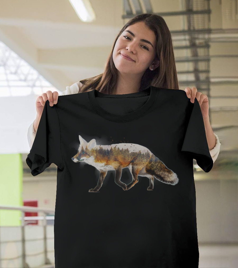 Red Fox Forest T-Shirt
