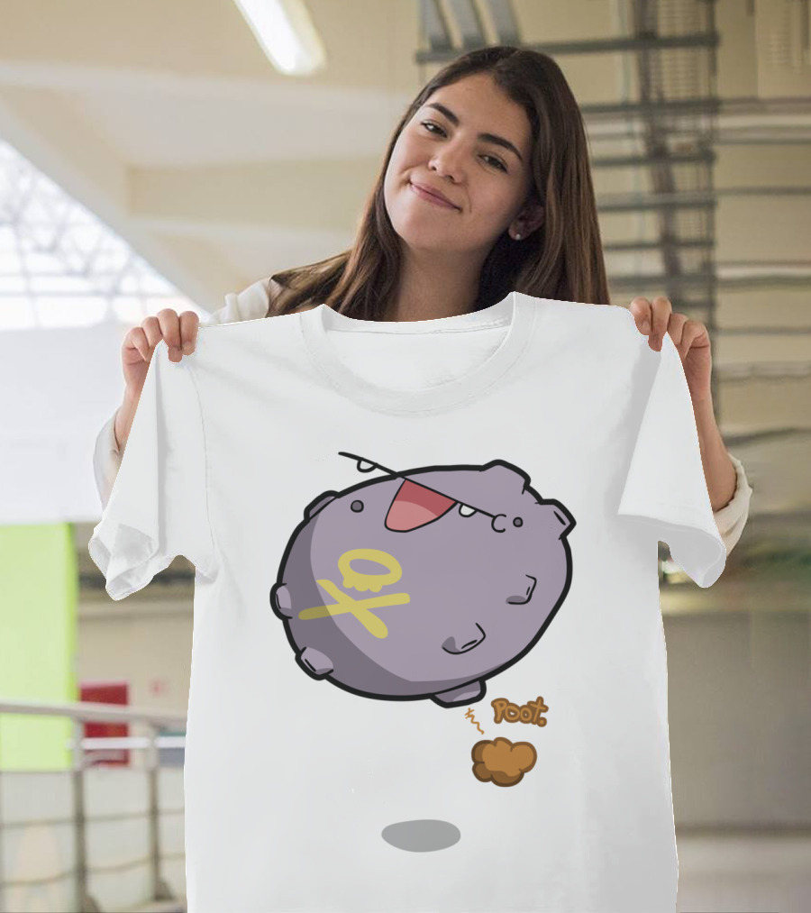 Koffing Poot Parody Cartoon Character T-Shirt