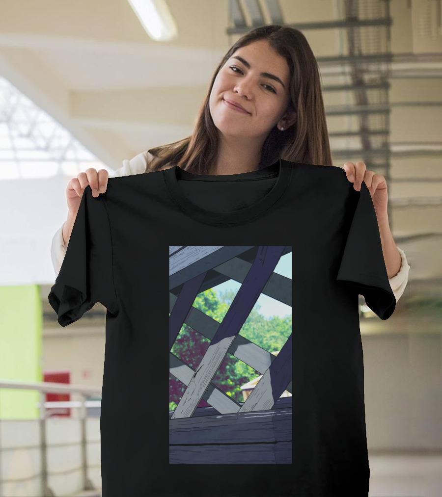 Thru The Fence Nature View T-Shirt