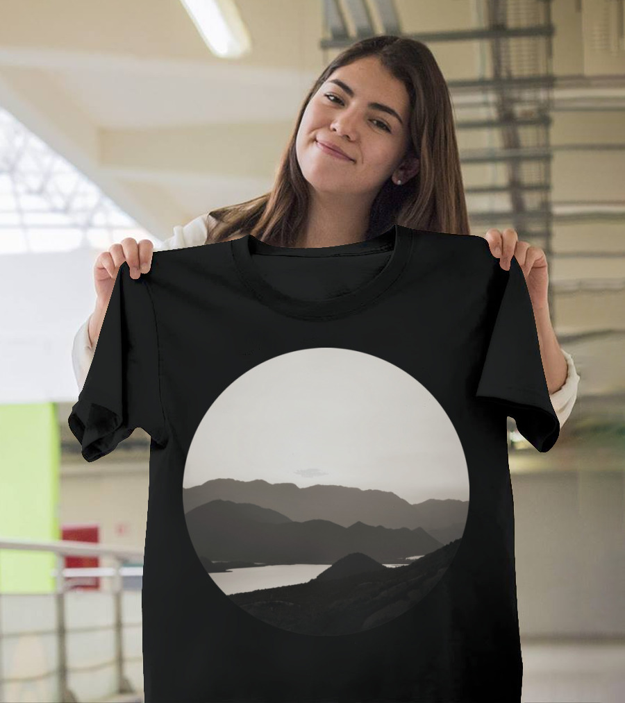 Mountains And Lake Scenic T-Shirt