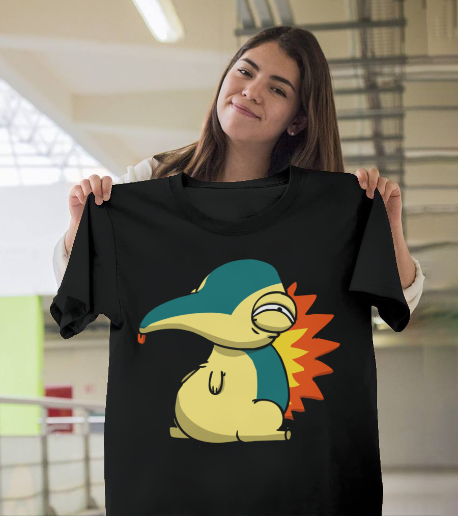 Cyndaquil Flame Pokémon Character T-Shirt
