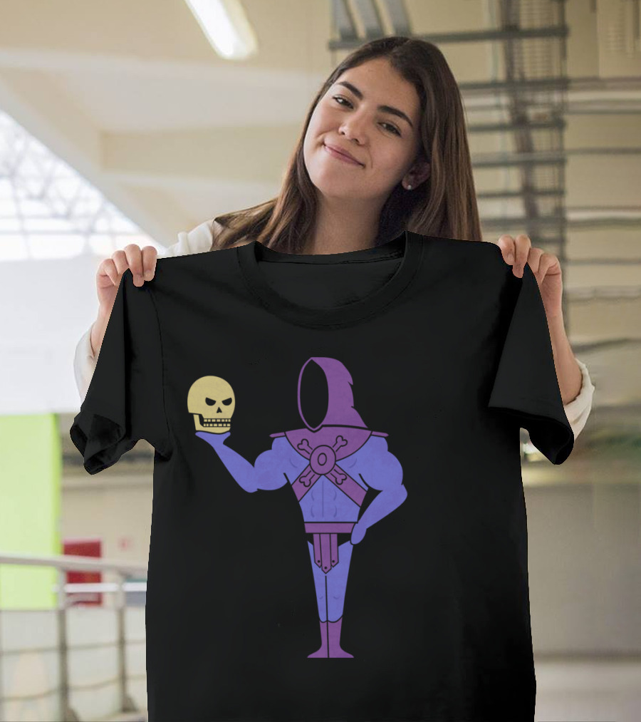 To Be Or Not To Be Skeletor Hamlet Mashup T-Shirt