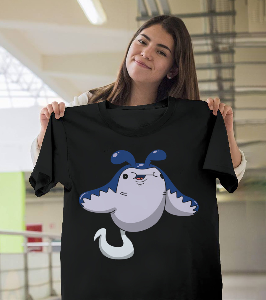Shubby Stingray Cute Cartoon Character T-Shirt