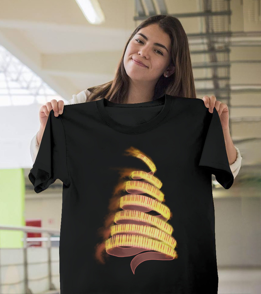 La Campanella Spiral Keyboard Franz Liszt T-Shirt