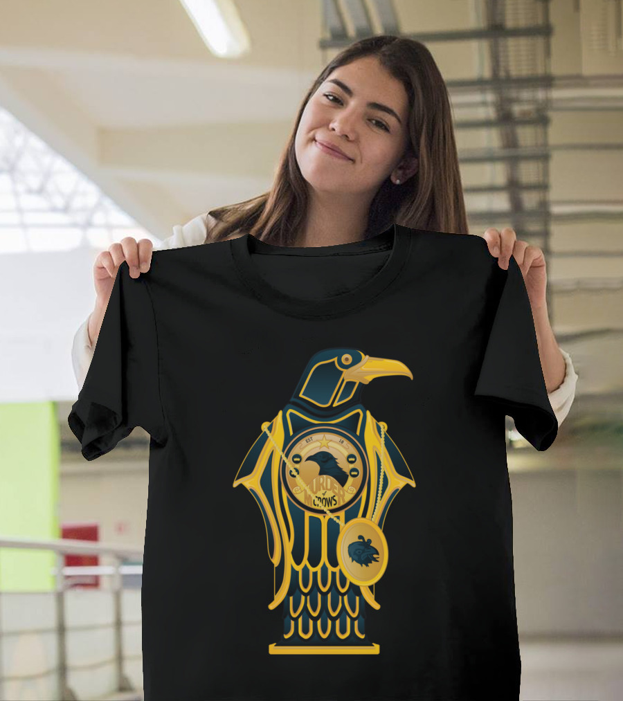 Murder Of Crows Clockwork Raven T-Shirt