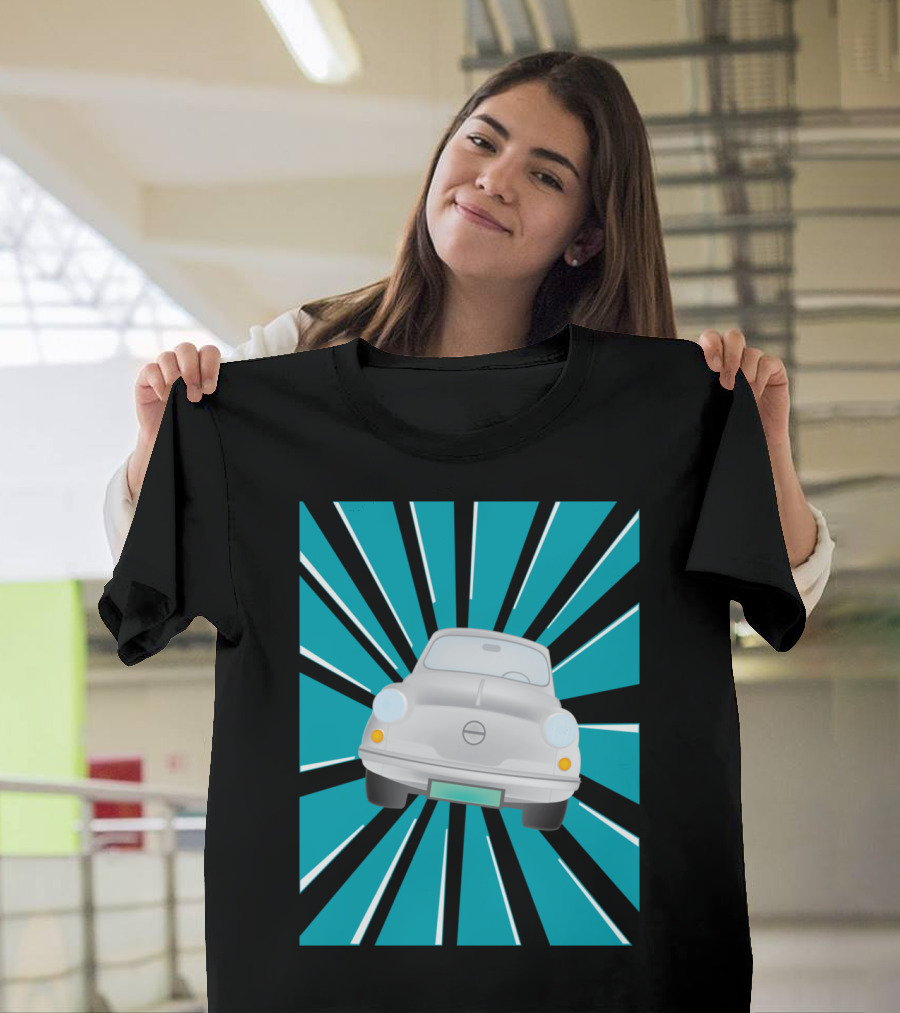 Retro Car Burst with Classic T-Shirt