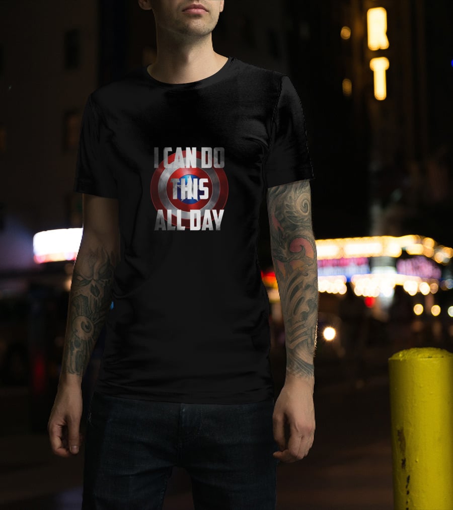 MARVEL Captain America I Can Do This All Day T-Shirt