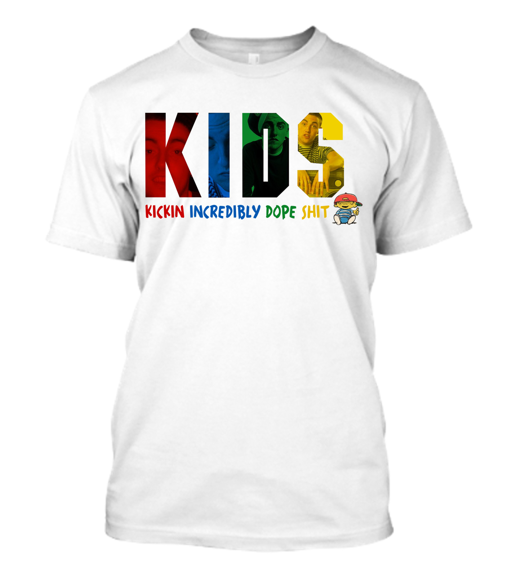 Kids Kickin Incredibly Dope Shit T-Shirt