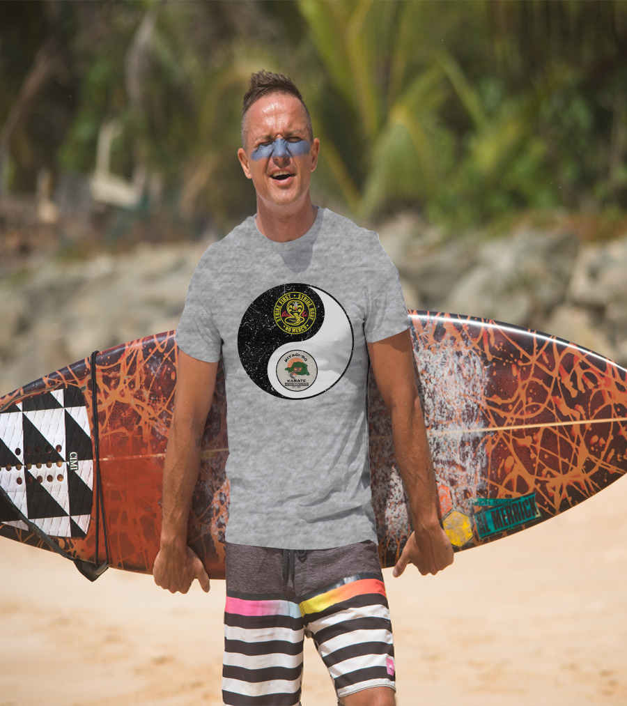 Cobra Kai Strike First Miyagi-Do Karate Yin Yang T-Shirt