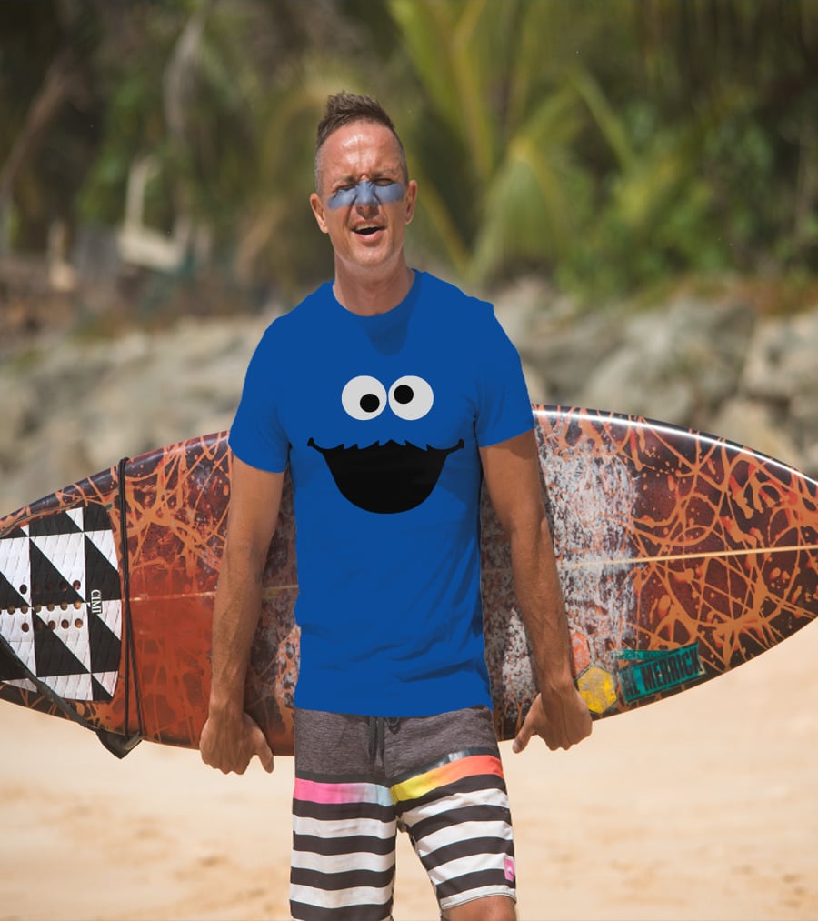 Cookie Monster Face T-Shirt