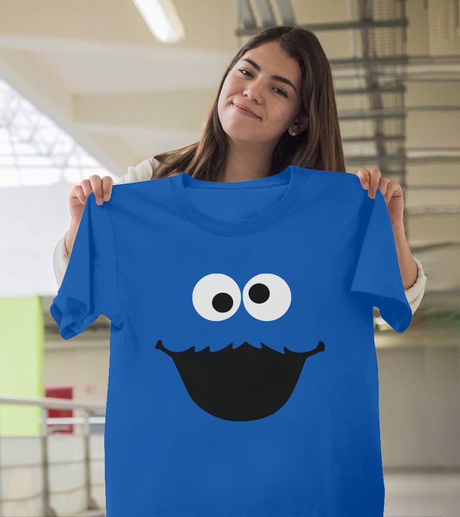 Cookie Monster Face T-Shirt