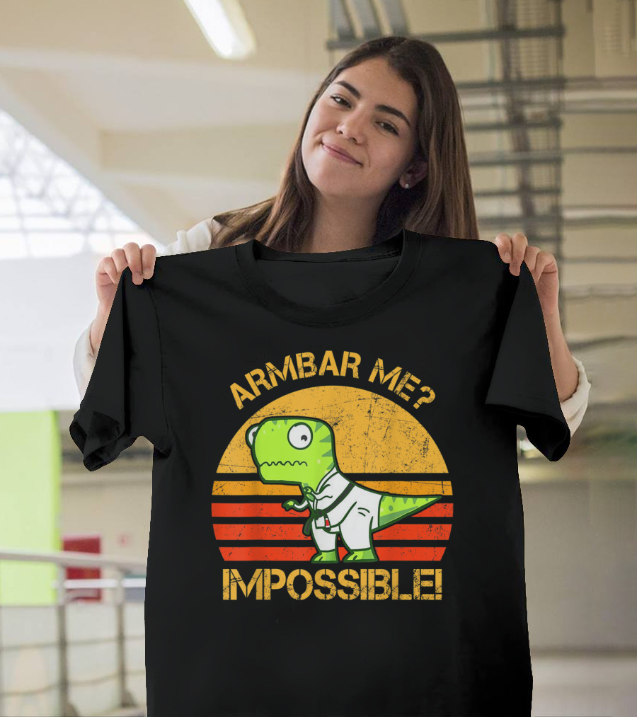ARMAR ME IMPOSSIBLE Dinosaur Martial Arts T-Shirt