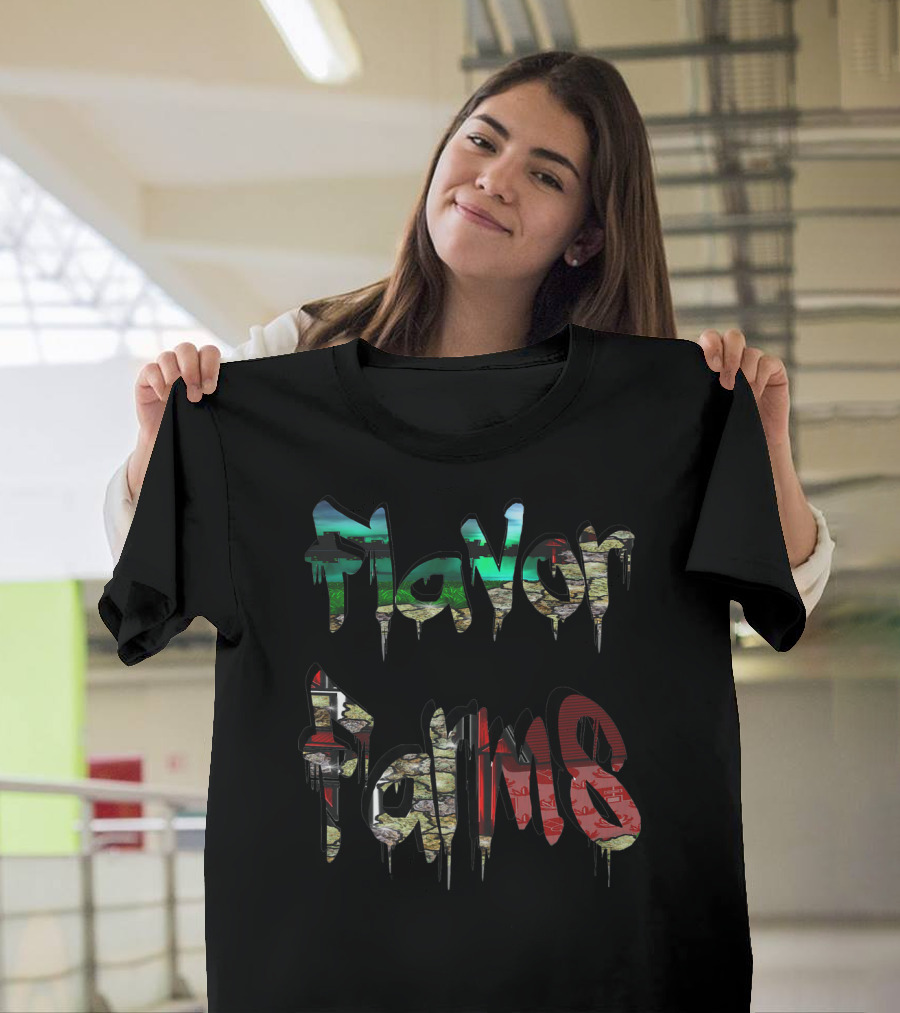 Flavor Farms Urban Graffiti Landscape Aesthetic T-Shirt