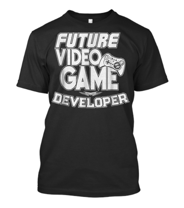 Future Video Game Developer Console Controller T-Shirt