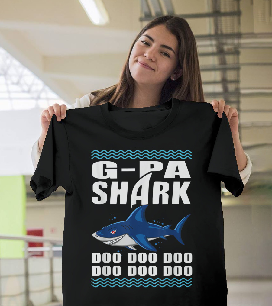 G-PA Shark Doo Doo Doo Funny Kids Video Baby T-Shirt