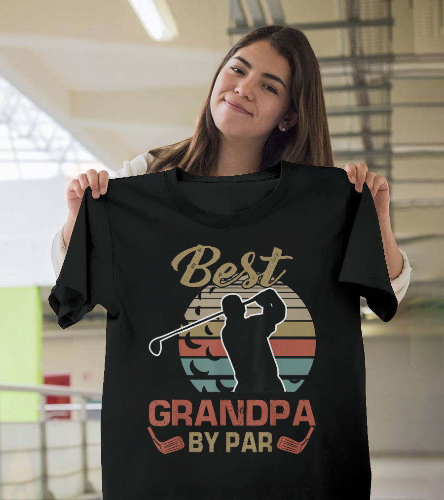 Best Grandpa by Par Golfing T-Shirt